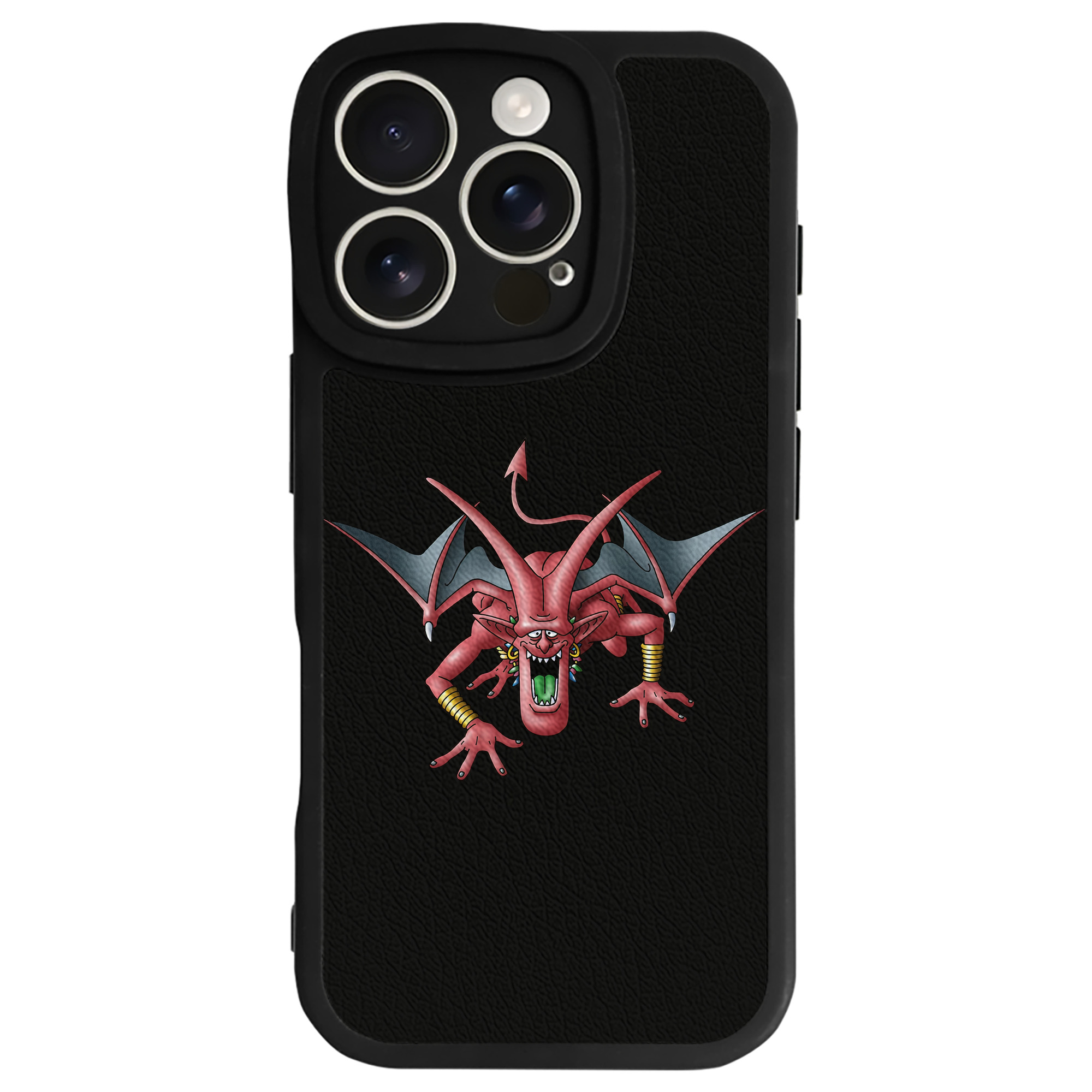 （画像用） ドラゴンクエスト Doragon Kuesuto Dragon Quest 【iPhone 16シリーズ対応】シリコンスマホケース（レザー調） 材質：シリコン